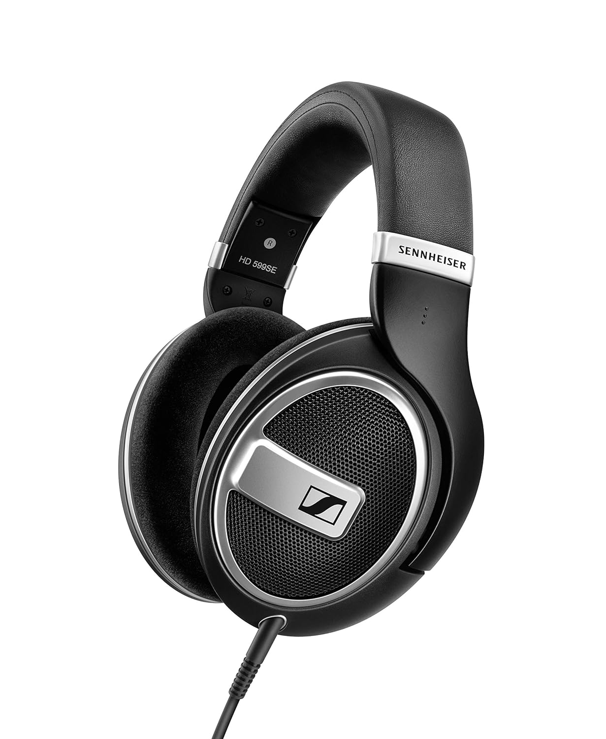 (Open Box) Sennheiser HD 599 Special Edition Wired, Over The Ear Audiophile Headphones with E.A.R. Technology for Wide Sound Field, Open-Back Earcups, Detachable Cable (Black) Without Mic. 2-Year Warranty (Grade - A+)